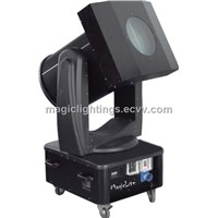 Moving head and discolor Sky searchlight with DMX512