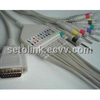Nihon Kohden EKG Cable with 10 leads RSDK003