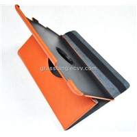Newest and Hottest design of stand rotation leather case for ipad