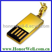 OEM Mini Golden Usb Flash Drive