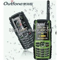 Outfone A83 Waterproof Cell Phone With Walkie-Talkie and GPS Function (A83)