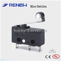 ROLLER LEVER TYPE MINIATURE MICRO SWITCH