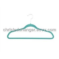 Suit Hanger with Intent for Straps