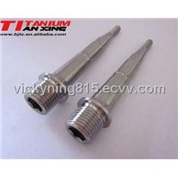 Titanium pedal pin for bicycle