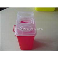 Used Disposable Syringe Needle Container