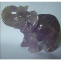 gemstone animal figurine