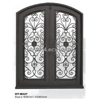 wrought iron security door (HT-M027)