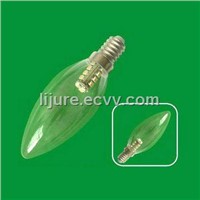 E14 SMD Candle Light LED with Glass Cover