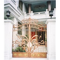 Beautiful wrought iron garden gate HT-9M013
