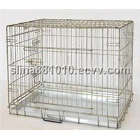 metal foldable cage for dog