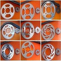 motorcycle sprocket and chain