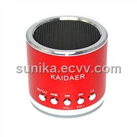 usb mini speaker with sd card slot and fm radio
