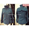 Ladies 90%Polyester 10%Wool Woven Jacket