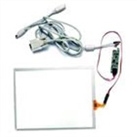 15" 4 wire resistive for lcd monitor touch screen.(usb/rs232 controller for selection)