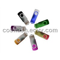 32GB swivel twist metal usb pen drive disks gifts as promotional items OEM/ODM with customized logo