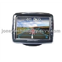 3.5 inch mini CCTV LCD monitor with 2 Video/audio input