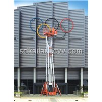 Aluminum Alloy Hydraulic Lifts with Four Masts SJL0.3-16
