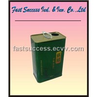 Food oil tin container