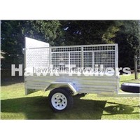 Fully Hot dipped galvanized cage trailer