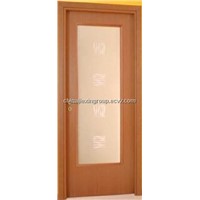 Glass Room Wooden Door
