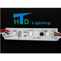 HTD-753IC Three lamps 5050 SMD plastic shell full-color LED module