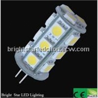 LED G4 lamp with 18pcs 5050SMD,10-30VAC/DC and 360 degree view angle