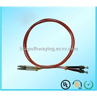 MM LC-ST Fiber Optic Patch Cord