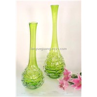 Oyster Shell Art Glass Vase