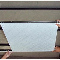 PVC laminated gypsum ceiling board