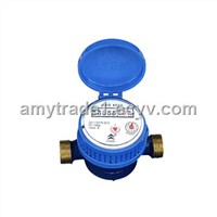 Single-jet Dry dial Vane Wheel Water Meter