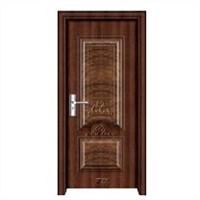 Steel Wooden Panel Door