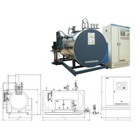 WDR horizontal electric steam boiler