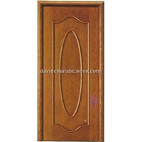 carved wooden skin door FO-024