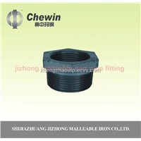 galvanized malleable iron pipe fitting reducing bushing