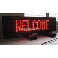 p10 outdoor red high brightness led display