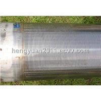 China V-wire rod base wire wrap screen,drilling well screen