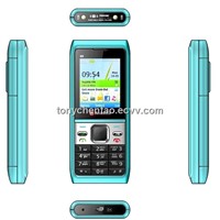low end  mobile phone with two sim cards mp3,mp4,blue-tooth,FM and camera ,torch-lights N8