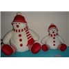 Custom Design Snowman in Red Hat Christmas Gift