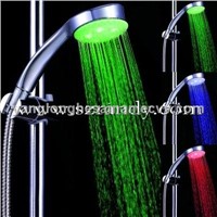 ABS plastic selfpowered led shower head with CE&amp;amp;ROHS