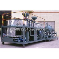 Black engine oil regeneration purification unit/ used motor oil recycling machine
