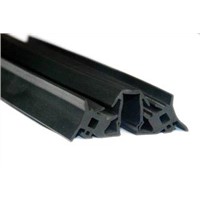 Co-extruded EPDM solid aluminium rubber door seals