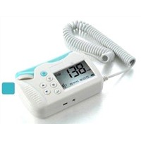 FHR Digital Portable home baby sound Fetal Doppler safety with Low ultrasound power