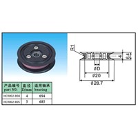 Flanged pulley(wire roller) for cable making machine