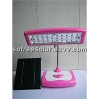 Folding Solar table light