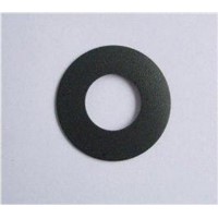 High and low temperature-resistant PTFE filled with carbon fiber gasket