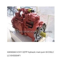 K3V112DTP1A9R-9TEL-V, KAWASAKI K3V112DTP hydraulic piston pump, SK200LC-6E Hydraulic Piston Pump