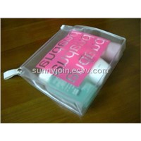 PVC clear small size zipper bag