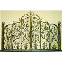 Perfect design hand forged wrought iron gates