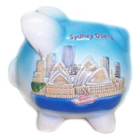 Piggy Money Box/Ceramic Coin Bank/Souvenir Promotional Gift