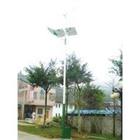 Solar & wind hybrid power street lighting system with Polycrystalline silicon solar cells